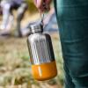 Bouteille d'eau EXPLORER 650 ml, orange, acier inoxydable, Black+Blum