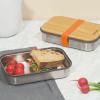 Lunchbox 900 ml, orange, acier inoxydable, Black+Blum
