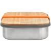 Lunchbox 900 ml, orange, acier inoxydable, Black+Blum
