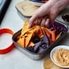 Lunchbox 900 ml, orange, acier inoxydable, Black+Blum