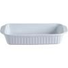 Plat de cuisson four CLASSIC 30 cm, rectangle, blanc, grès, Mason Cash
