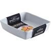 Plat de cuisson four CLASSIC 24 cm, carré, blanc, grès, Mason Cash