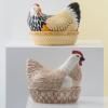 Bocal de rangement MOTHER HEN 21 cm, noir/blanc, grès, Mason Cash