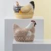 Bocal de rangement MOTHER HEN 21 cm, brun, grès, Mason Cash