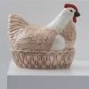 Bocal de rangement MOTHER HEN 21 cm, brun, grès, Mason Cash