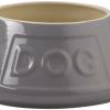 Gamelle pour chien NON TIP 21 cm, gris, grès, Mason Cash