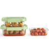 210361 6 lekue glass container 216 blanc