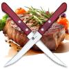 Couteau à steak EASY 10 cm, rouge, Dellinger