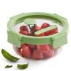 Boîte de conservation pour aliments 650 ml, rond, verre, Lékué