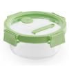 Boîte de conservation pour aliments 650 ml, rond, verre, Lékué