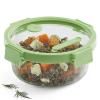 Boîte de conservation pour aliments 950 ml, rond, verre, Lékué