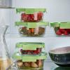 Boîte de conservation pour aliments 370 ml, rectangulaire, en verre, Lékué