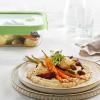 Boîte de conservation pour aliments 1,52 l, rectangulaire, en verre, Lékué