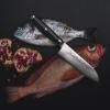 Couteau Santoku SUPER GOU YPSILON 16,5 cm, noir, Yaxell
