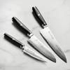 Couteau Santoku SUPER GOU YPSILON 16,5 cm, noir, Yaxell