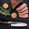 Couteau Santoku ZEN 16,5 cm, noir, Yaxell