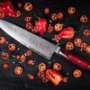 Couteau de chef SUPER GOU 20 cm, rouge, Yaxell