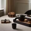 Plateau de service NORDIC KITCHEN 50 x 35 cm, noir, plastique/bambou, Eva Solo