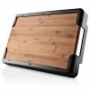 Plateau de service NORDIC KITCHEN 50 x 35 cm, noir, plastique/bambou, Eva Solo