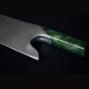 Couteau de chef THE KNIFE JADE DAMASCUS 26 cm, vert, Güde