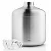 Seau à glaçons LIQUID LOUNGE 1,4 l, argent, acier inoxydable, Eva Solo