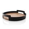 Plateau de service NORDIC KITCHEN 35 cm, noir, plastique/bambou, Eva Solo