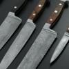 Couteau de chef DAMASCUS 21 cm, marron, Güde
