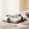 Porte serviette NORDIC KITCHEN 19 x 5 cm, noir, plastique/bambou, Eva Solo