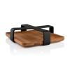 Porte serviette NORDIC KITCHEN 19 x 5 cm, noir, plastique/bambou, Eva Solo