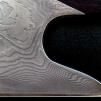 Couteau de chef THE KNIFE GRENADILL DAMASCUS 26 cm, marron, Güde