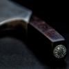 Couteau de chef THE KNIFE GRENADILL DAMASCUS 26 cm, marron, Güde