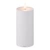Lampe de bureau NOCA 15 cm, LED, gris clair, plastique, Blomus