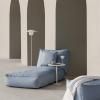 Lampe de table sans fil ANI MINI 21 cm, LED, blanc, aluminium, Blomus