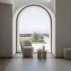 Lampe de table sans fil IRIS 18 cm, LED, argent, aluminium, Blomus