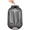 Lampe de table sans fil LITO M 49 cm, LED, noir, acier, Blomus