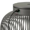 Lampe de table sans fil LITO M 30,5 cm, LED, gris granit, acier, Blomus