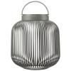 Lampe de table sans fil LITO M 30,5 cm, LED, gris granit, acier, Blomus