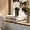 Lampe de table sans fil IRIS 18 cm, LED, gunmetal, aluminium, Blomus
