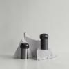 Lampe de table sans fil IRIS 18 cm, LED, gunmetal, aluminium, Blomus