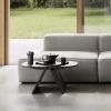 Lampe de table sans fil IRIS 18 cm, LED, gunmetal, aluminium, Blomus