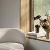Lampe de table sans fil IRIS 18 cm, LED, gunmetal, aluminium, Blomus