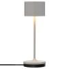 Lampe de table sans fil FAROL MINI 19,5 cm, LED, blanc, gris satélite, Blomus