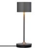Lampe de table sans fil FAROL MINI 19,5 cm, LED, gunmetal, aluminium, Blomus