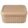 Boîte de stockage REDO 32,5 x 15 cm, set de 2 pc, marron, papier, Blomus