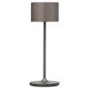 Lampe de table sans fil FAROL MINI 19,5 cm, LED, métal brûlé, aluminium, Blomus