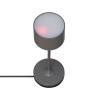 Lampe de table sans fil FAROL MINI 19,5 cm, LED, gris chaud, aluminium, Blomus
