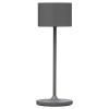 Lampe de table sans fil FAROL MINI 19,5 cm, LED, gris chaud, aluminium, Blomus