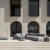 Lampe de jardin FAROL FLOOR 115 cm, LED, aspect rouillé, aluminium, Blomus