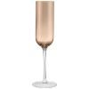 Flûte à champagne FUUMI 220 ml, set de 4 pc, café, verre, Blomus