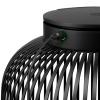 Lampe de table sans fil LITO M 30,5 cm, LED, noir, acier, Blomus